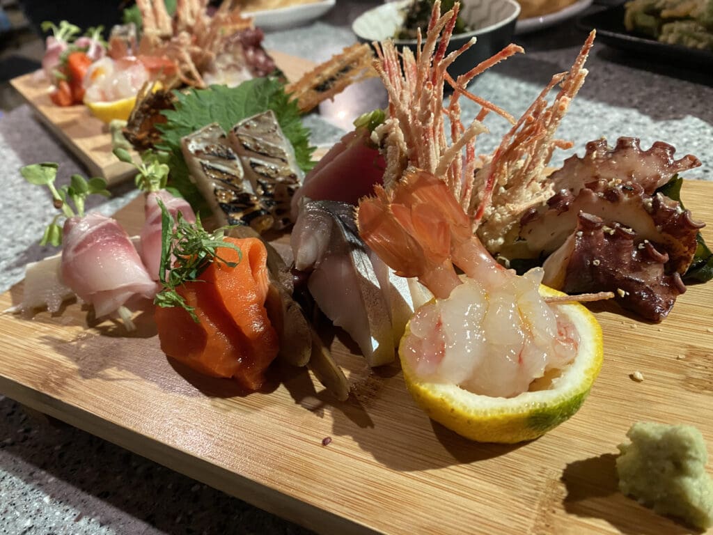 Sushi from Mashiko in West Seattle