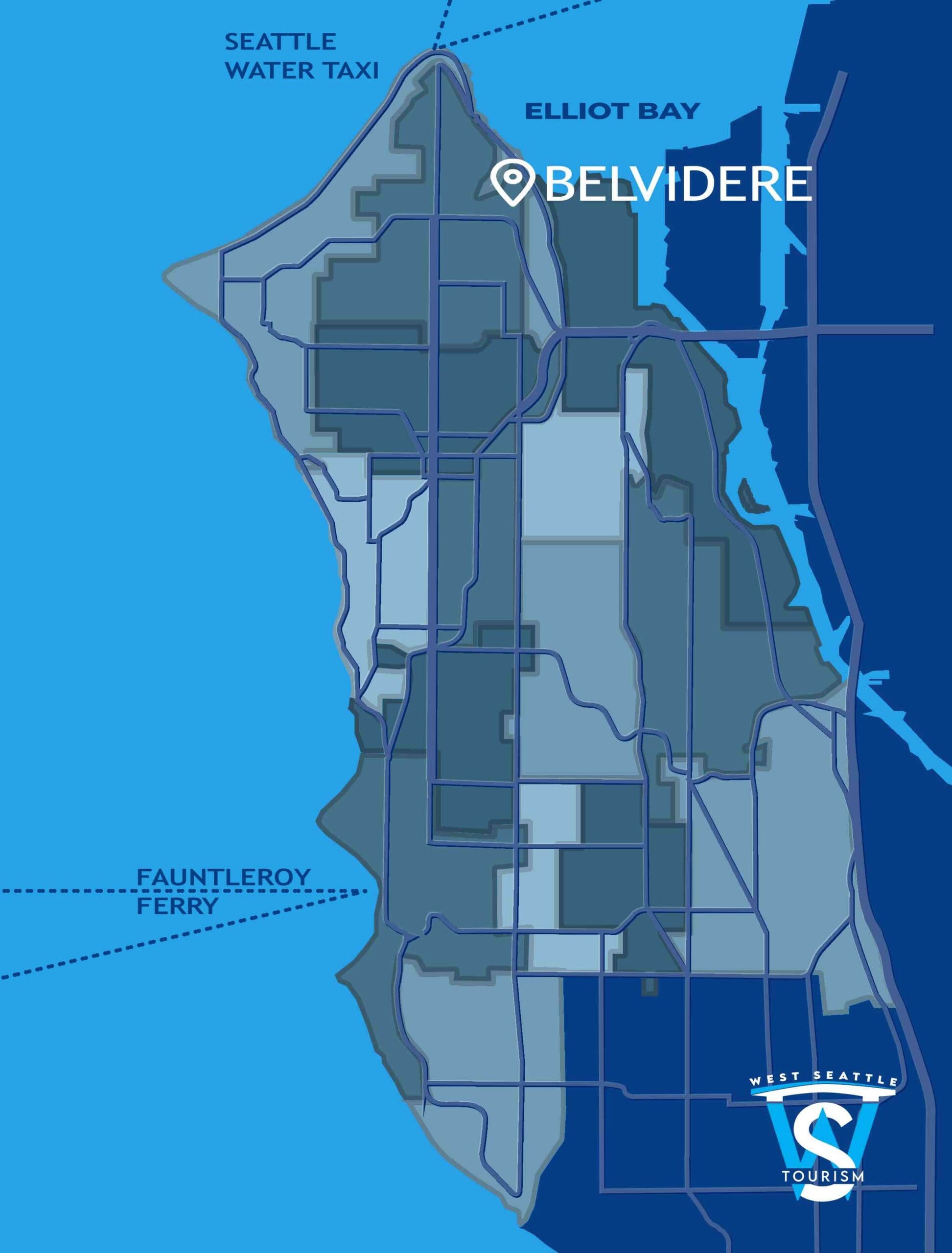 Belvidere neighborhood map