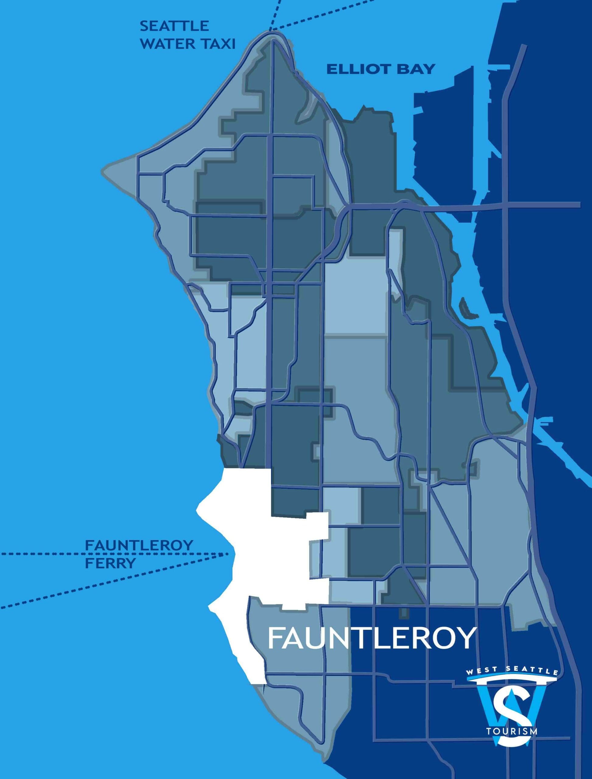 Fauntleroy neighborhood map