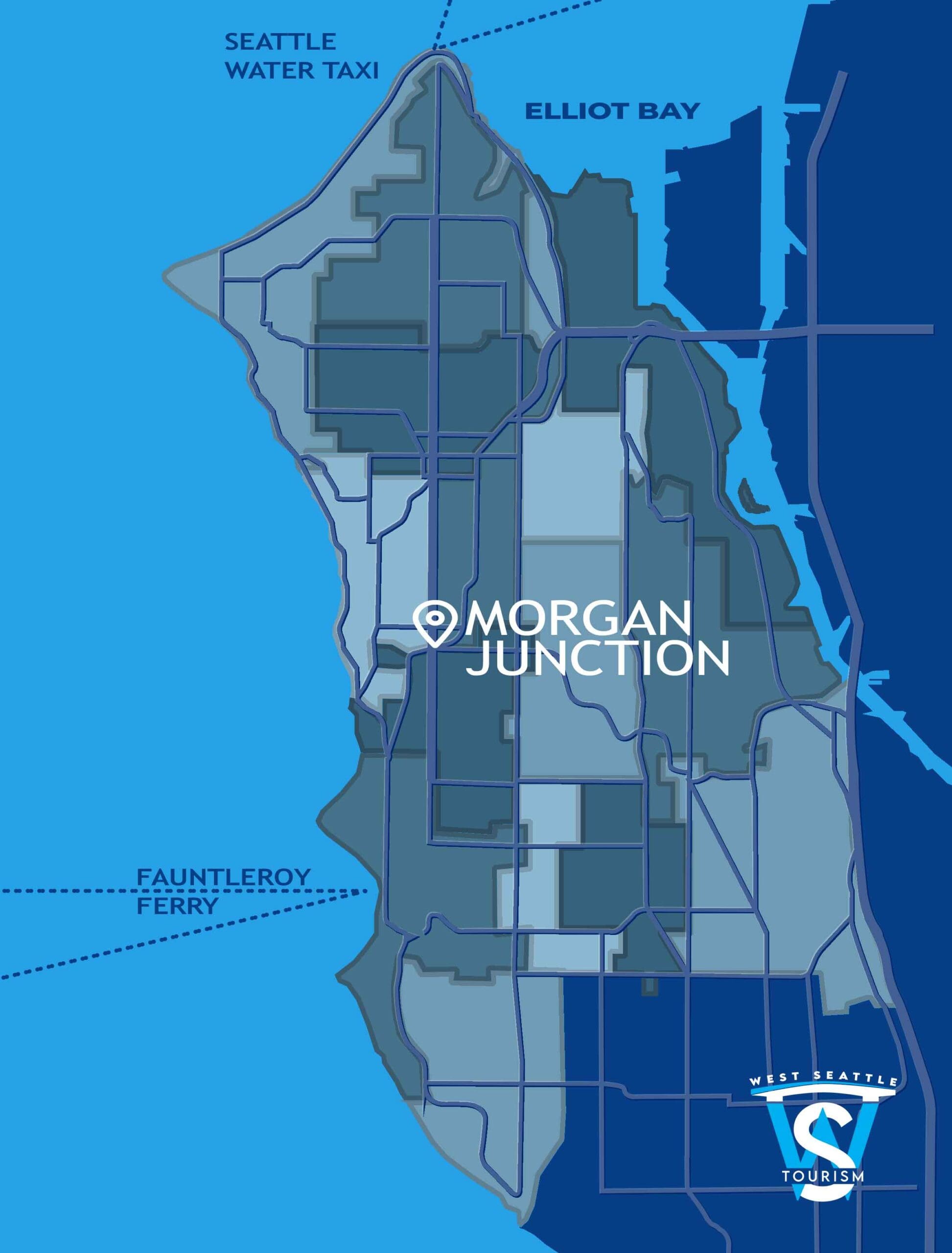 Morgan Junction neighborhood map
