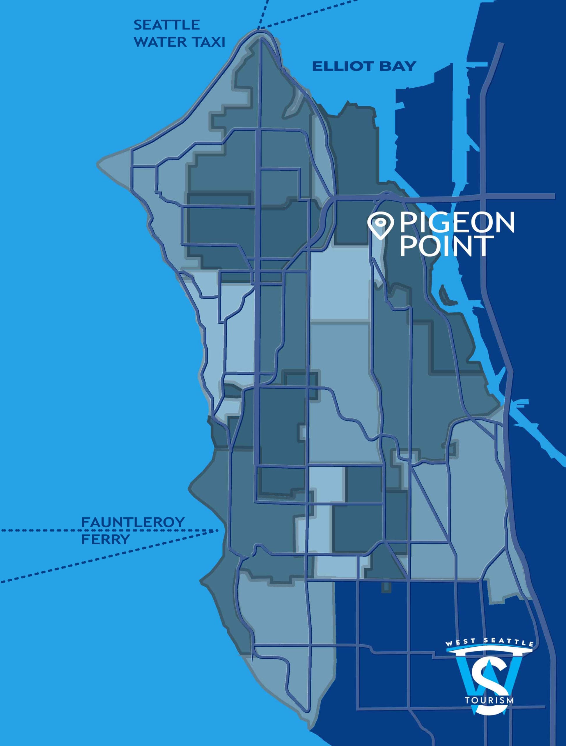 Pigeon Point neighborhood map
