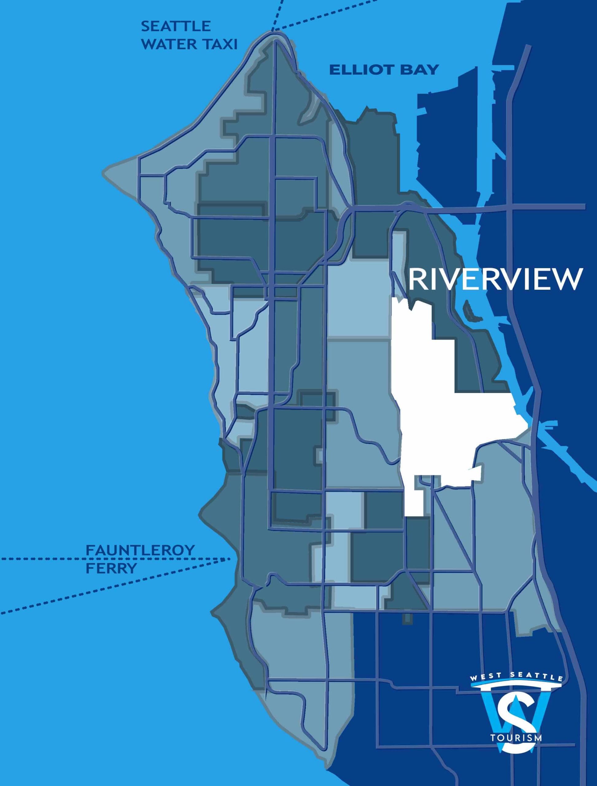 Riverview neighborhood map