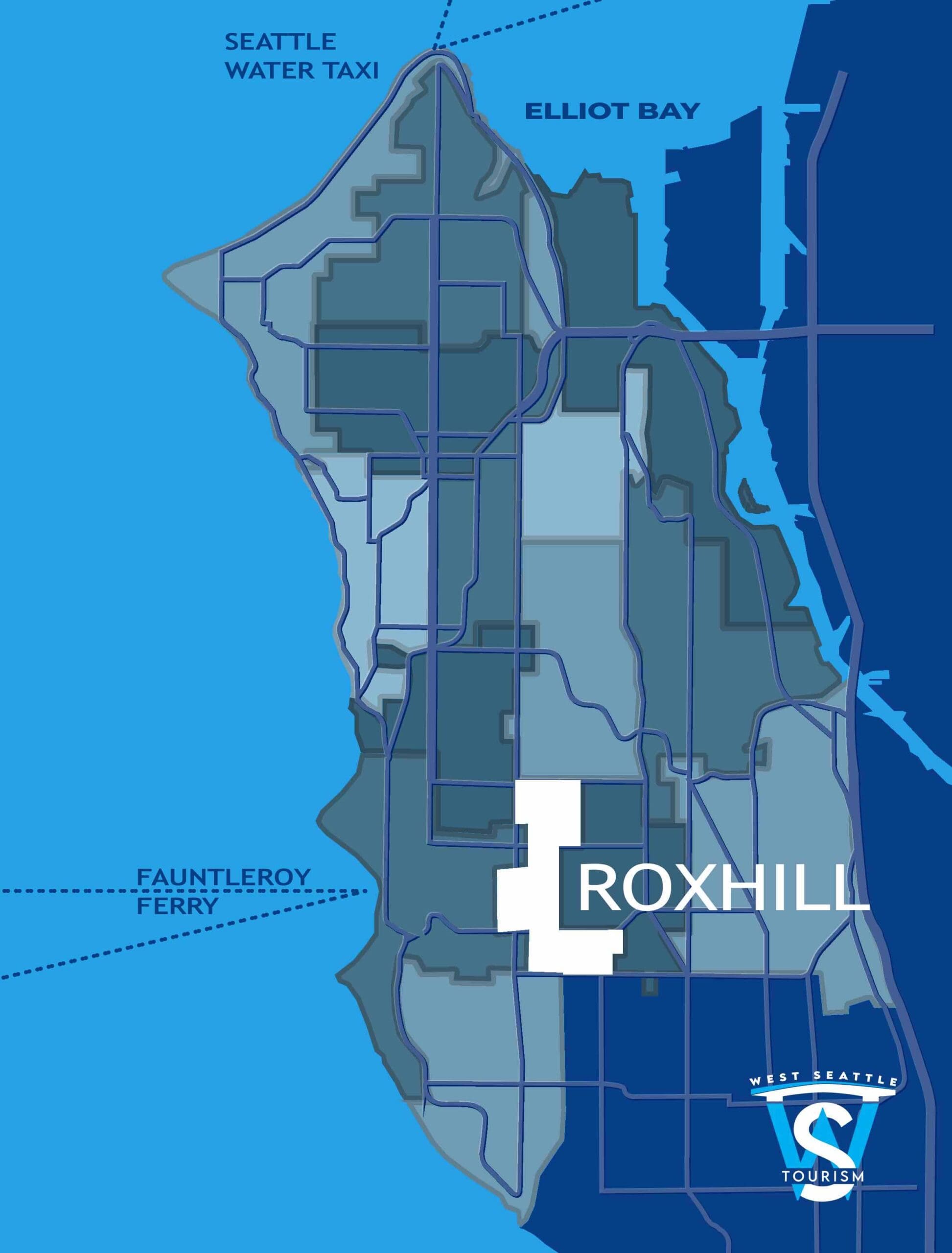 Roxhill neighborhood map