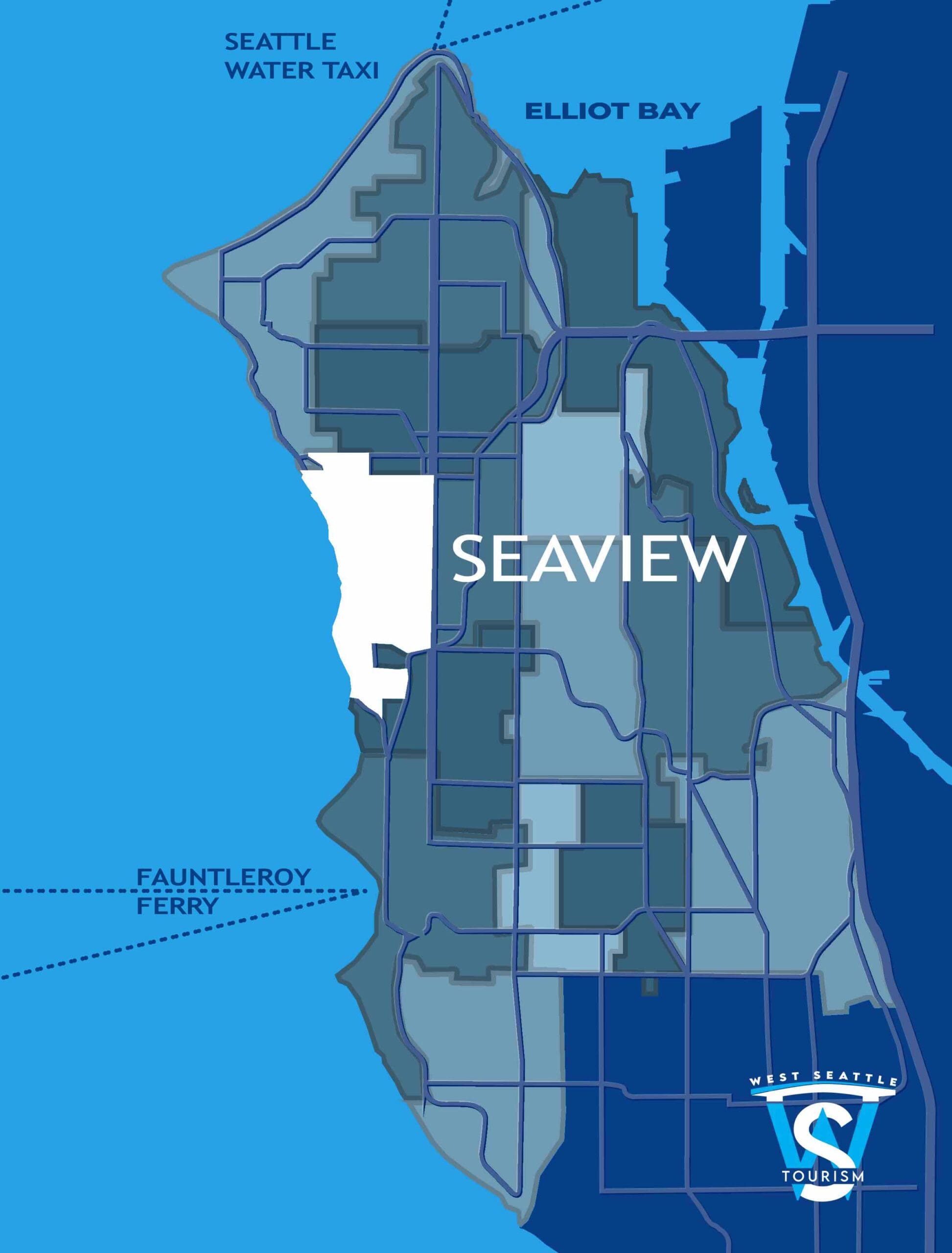 Seaview neighborhood map