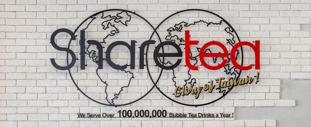 Share Tea Banner